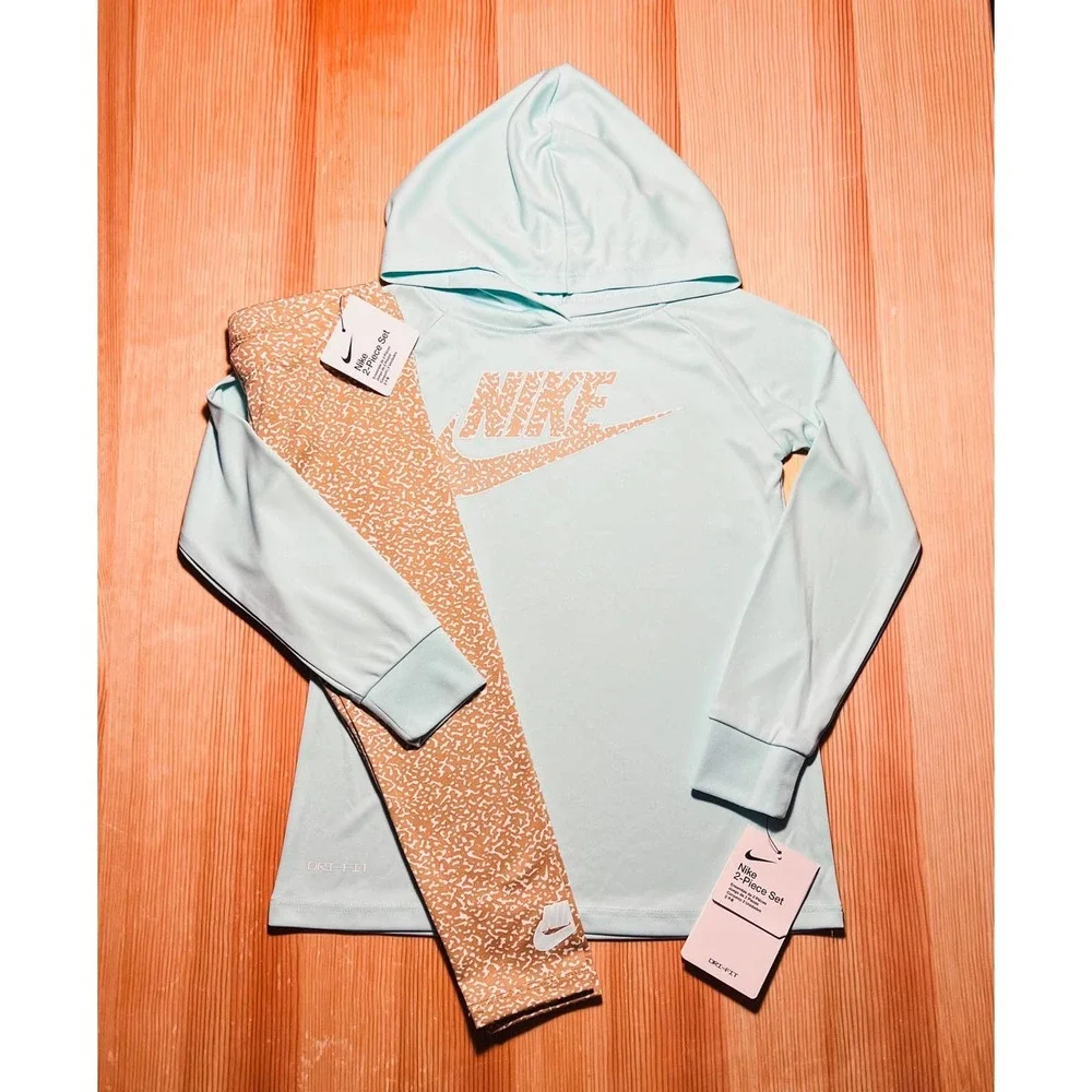 Nike Girl Dri-FIT Tunic and Leggings Set - Picture 6 of 8